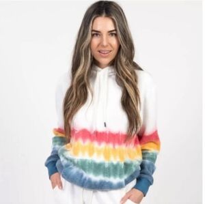 Feat Blanket Blend Sunset Lover Hoodie NWT